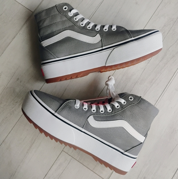 VANS NEW Filmore Hi Platform St Skate Shoes - Picture 3 of 12